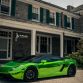 Chrome Green Lamborghini Gallardo