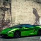 Chrome Green Lamborghini Gallardo