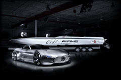Cigarette Racing Vision GT Concept and Mercedes-Benz AMG Vision Gran Turismo