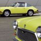 Classic Mini and Porsche 911