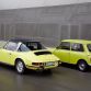 Classic Mini and Porsche 911