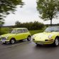 Classic Mini and Porsche 911