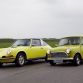 Classic Mini and Porsche 911