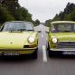 Classic Mini and Porsche 911