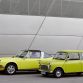 Classic Mini and Porsche 911