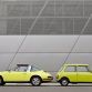 Classic Mini and Porsche 911