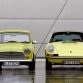 Classic Mini and Porsche 911
