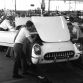 The first Corvettes produced in Flint, Michigan on June 30, 1953