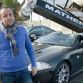 Crane Falls on BMW 6-Series and Jaguar XKR-S