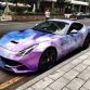 Crystal wrap on Ferrari and Lamborghini