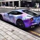 Crystal wrap on Ferrari and Lamborghini
