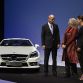 Dr. Dieter Zetsche, Chairman of the Board of Management of Daimler AG and Head of Mercedes-Benz Cars, Jutta Benz, the great-granddaughter of Carl Benz and Désirée Nosbusch at the 125th Anniversary of the Automobile.