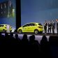 Dr. Dieter Zetsche, Chairman of the Board of Management of Daimler AG and Head of Mercedes-Benz Cars, Chancellor Dr. Angela Merkel and Stefan Mappus, Prime Minister of the federal state of  Baden-Württemberg in front of the sculpture Mercedes-Benz ?Aesthetics 125?
