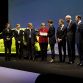 Together with Chancellor Dr. Angela Merkel, present and past racing drivers Michael Schumacher, Nico Rosberg and David Coulthard, and three Daimler engineer, Dr. Zetsche symbolically started the Mercedes-Benz F-CELL World Drive. Three B-Class cars with fuel-cell drive are to travel around the world in 125 days. 