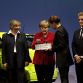 German Chancellor Dr. Angela Merkel at the hand over of keys for the F-CELL World Drive 