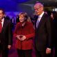 Dr. Dieter Zetsche, Chairman of the Board of Management of Daimler AG and Head of Mercedes-Benz Cars, Chancellor Dr. Angela Merkel and Stefan Mappus, Prime Minister of the federal state of  Baden-Württemberg at the 125th Anniversary of the Automobile.