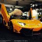 DMC Lamborghini Aventador with giant teddy bear