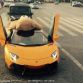 DMC Lamborghini Aventador with giant teddy bear