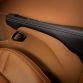 2015 Dodge Challenger SRT Hellcat Sepia Laguna leather door and seats with silver accent stitching