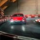 Driving Porsche Cayman GTS on a Go-Kart track