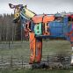 Enormous Cows Made from Recycled Car Parts