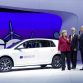 Federal Chancellor Merkel guest of Volkswagen at the IAA
