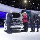 Federal Chancellor Merkel guest of Volkswagen at the IAA