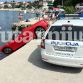 Ferrari 360 Spider drop in sea in Croatia