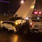 Ferrari 458 crashes with Nissan Police Car in China (1)