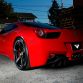 Ferrari 458 Italia with Vorsteiner VS-130 wheels
