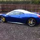 Ferrari 458 Italia Blue and Chrome