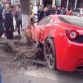 Ferrari 458 Italia Crash in China (8)