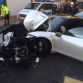 Ferrari 458 Italia crash