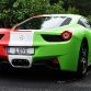 Ferrari 458 Italia with Italian Flag Colors