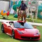Ferrari 458 Italia with Lion