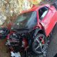 Ferrari 458 Spider crash