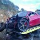 Ferrari 458 Spider crash