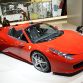 Ferrari 458 Spider Live in IAA 2011