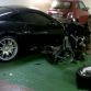 Ferrari 599 GTB Crash in Parking