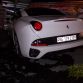 Ferrari California crash in Russia