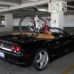 Ferrari F355 Spider with Custom Bicycle Rack