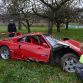 Ferrari F40 Crash in Germany