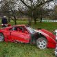 Ferrari F40 Crash in Germany