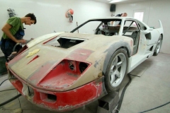 Ferrari F40 LM restoration