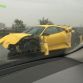 Ferrari F430 Crashes on the Highway in China (2)