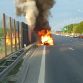 Ferrari FF on Fire
