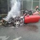 Ferrari FF on Fire