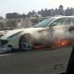 Ferrari FF on flames