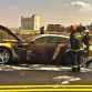 Ferrari FF on flames