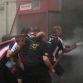 Fire at Williams F1 pit box